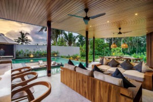 espace detente villa lembah giri bali